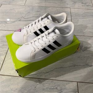 NWT Adidas Baseline Women’s Sneakers Custom Painted